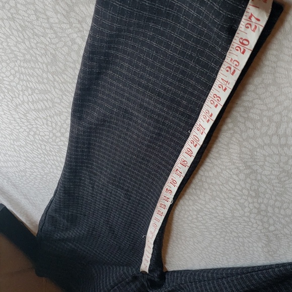 Dalia Black with White Stripes Pull-on Ponte Pant Leggings Size S - Picture 8 of 9